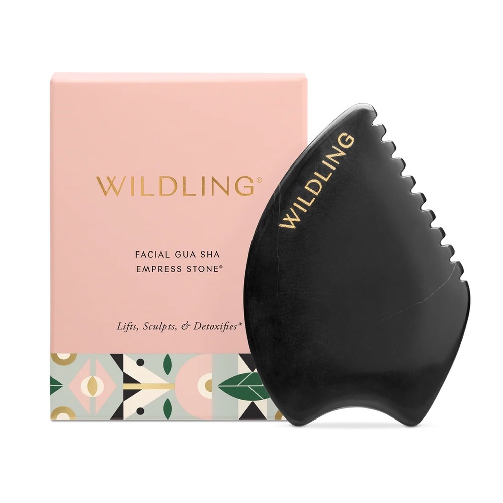 Facial Gua Sha Empress Stone - Black